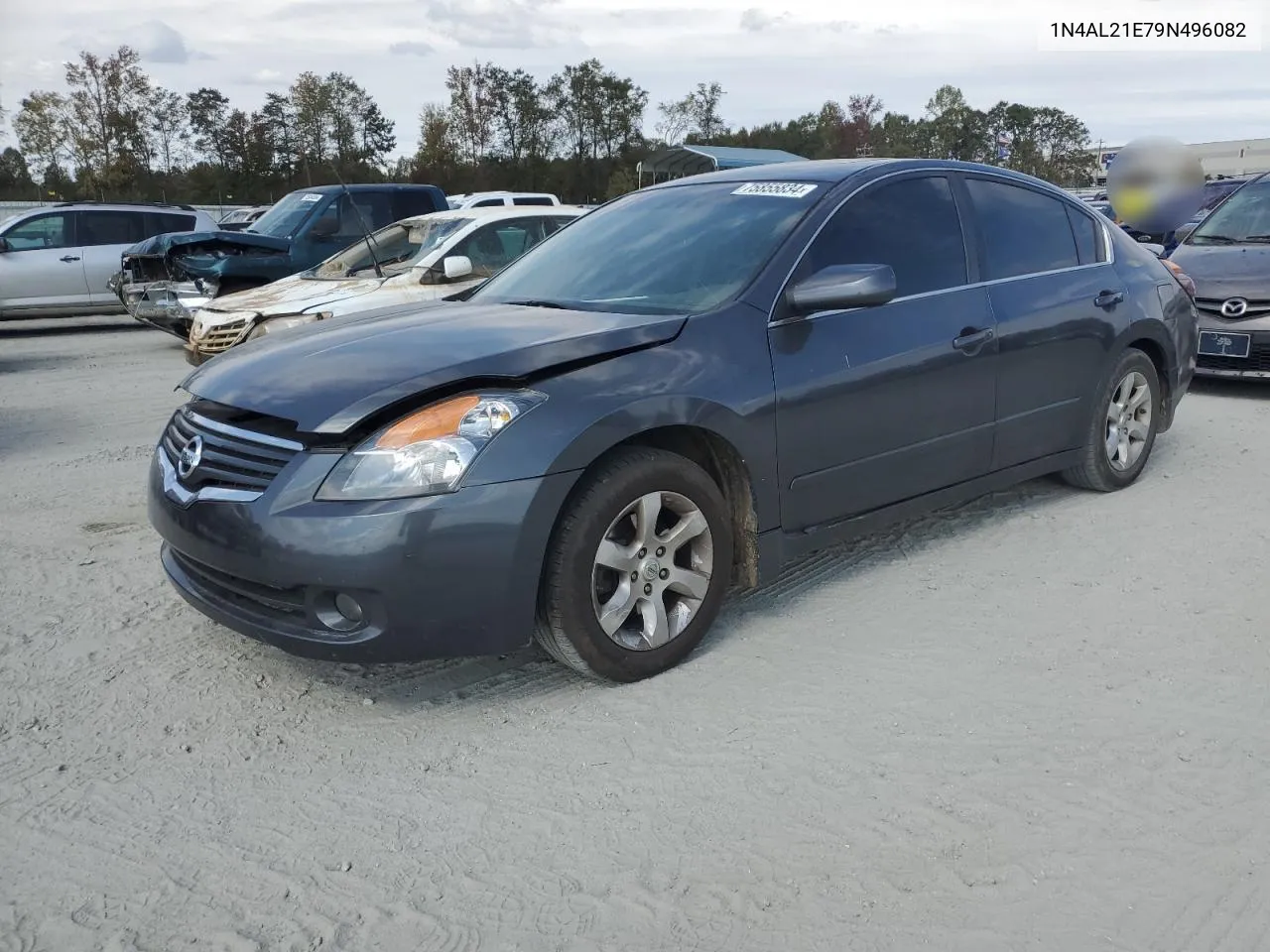 2009 Nissan Altima 2.5 VIN: 1N4AL21E79N496082 Lot: 75855834