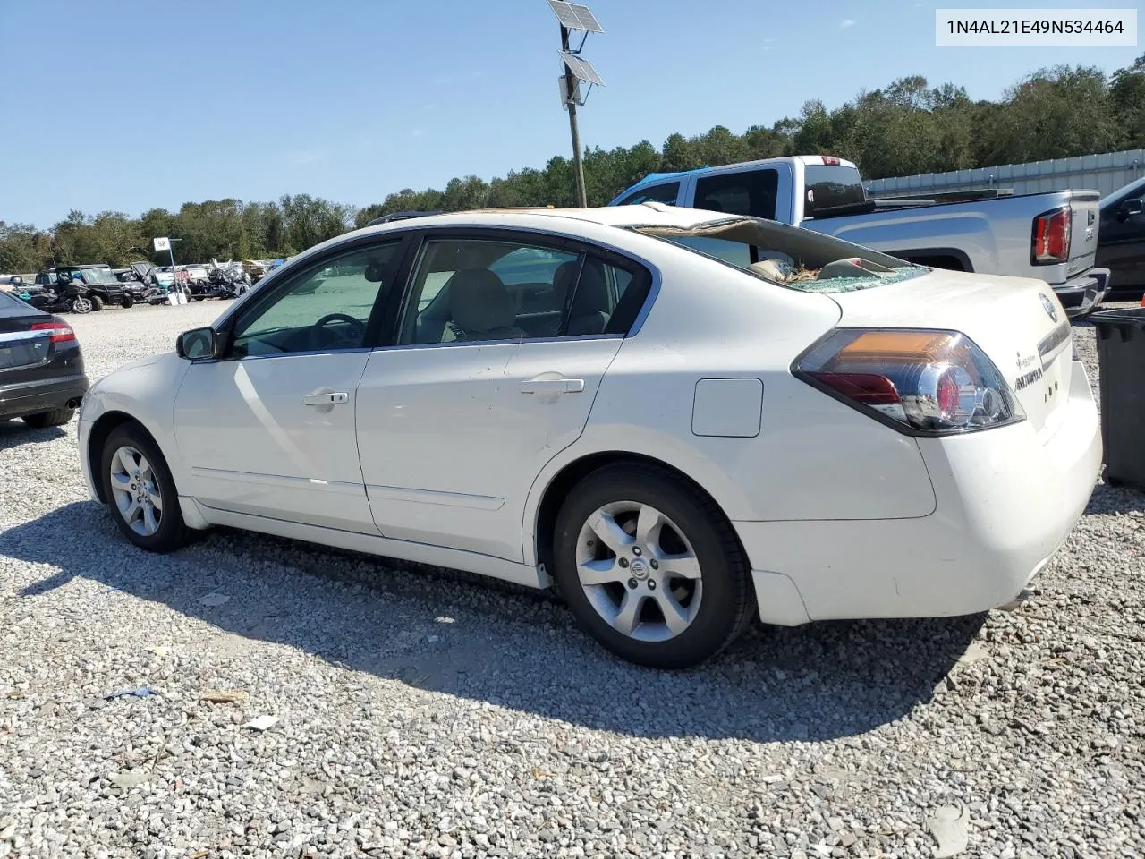 2009 Nissan Altima 2.5 VIN: 1N4AL21E49N534464 Lot: 76352824