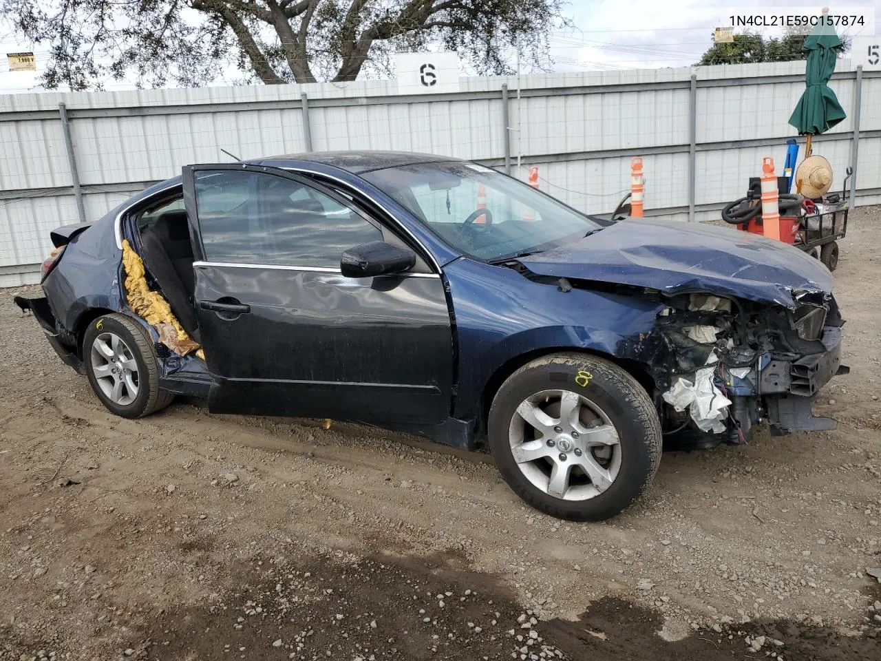 2009 Nissan Altima Hybrid VIN: 1N4CL21E59C157874 Lot: 76637654