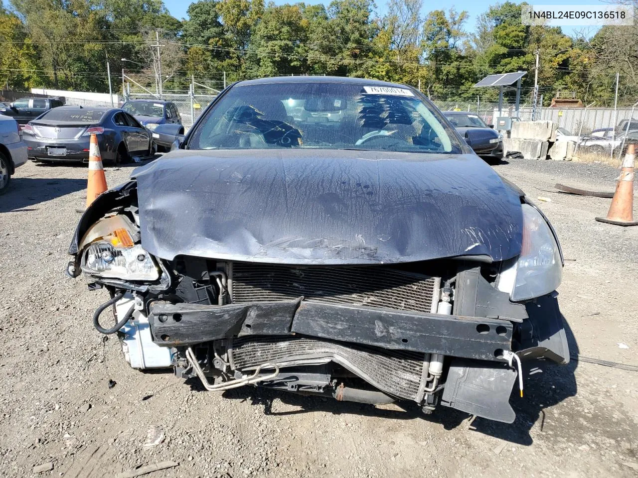 2009 Nissan Altima 3.5Se VIN: 1N4BL24E09C136518 Lot: 76700014