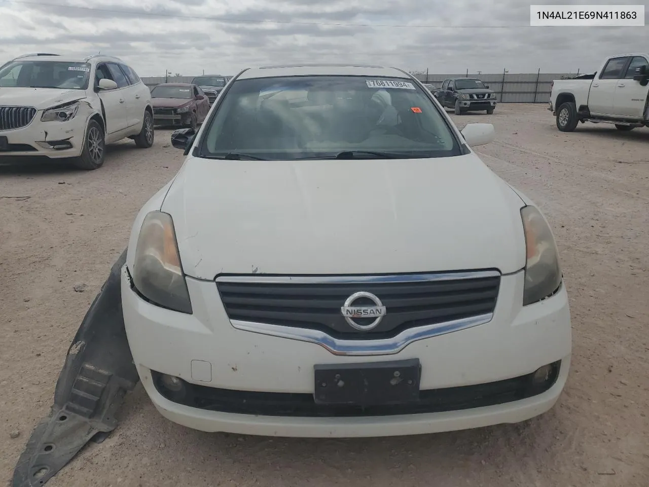 2009 Nissan Altima 2.5 VIN: 1N4AL21E69N411863 Lot: 76811994