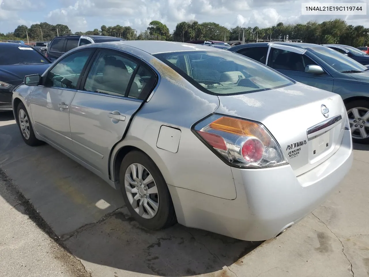 2009 Nissan Altima 2.5 VIN: 1N4AL21E19C119744 Lot: 76906654