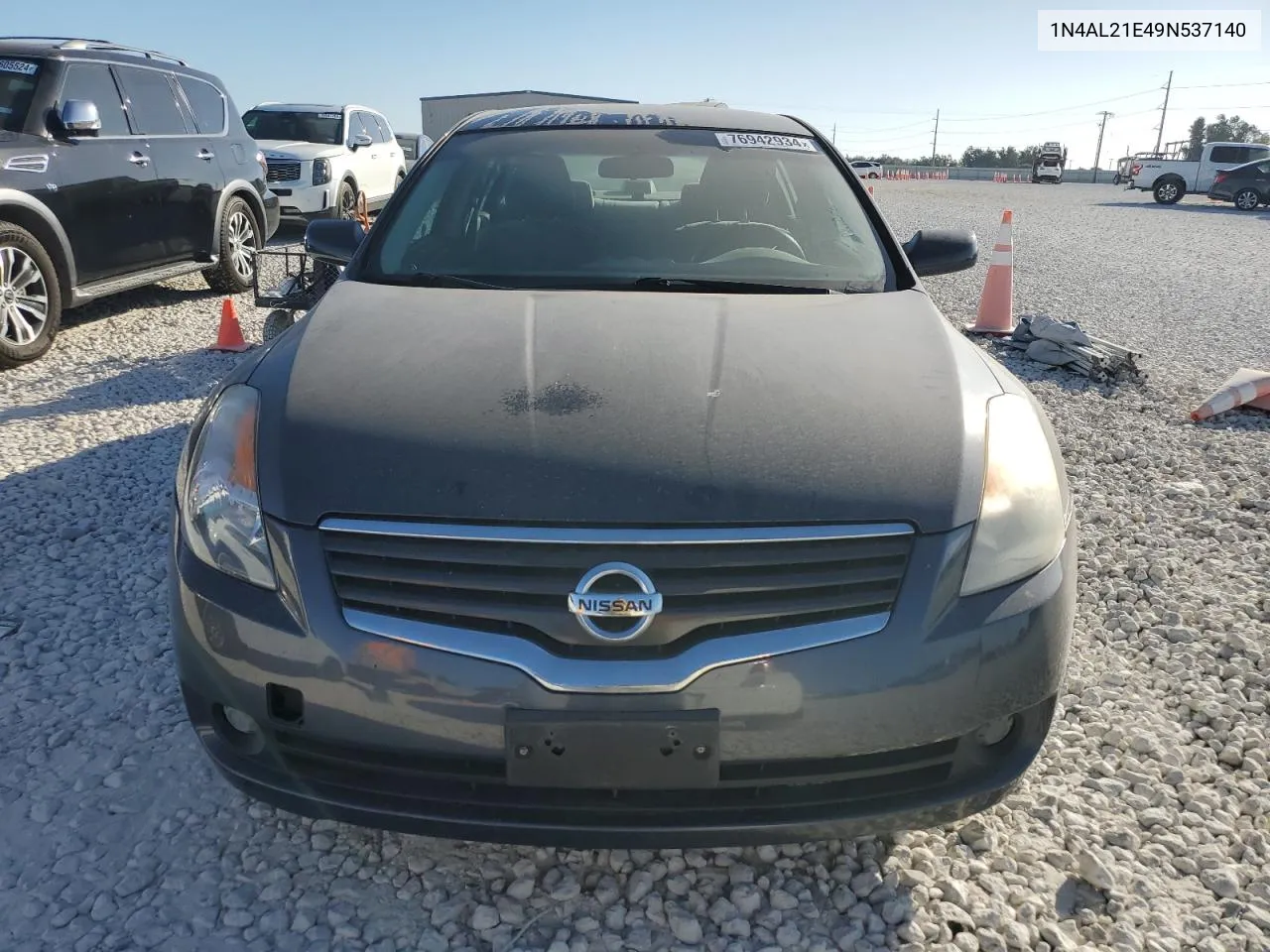 2009 Nissan Altima 2.5 VIN: 1N4AL21E49N537140 Lot: 76942934