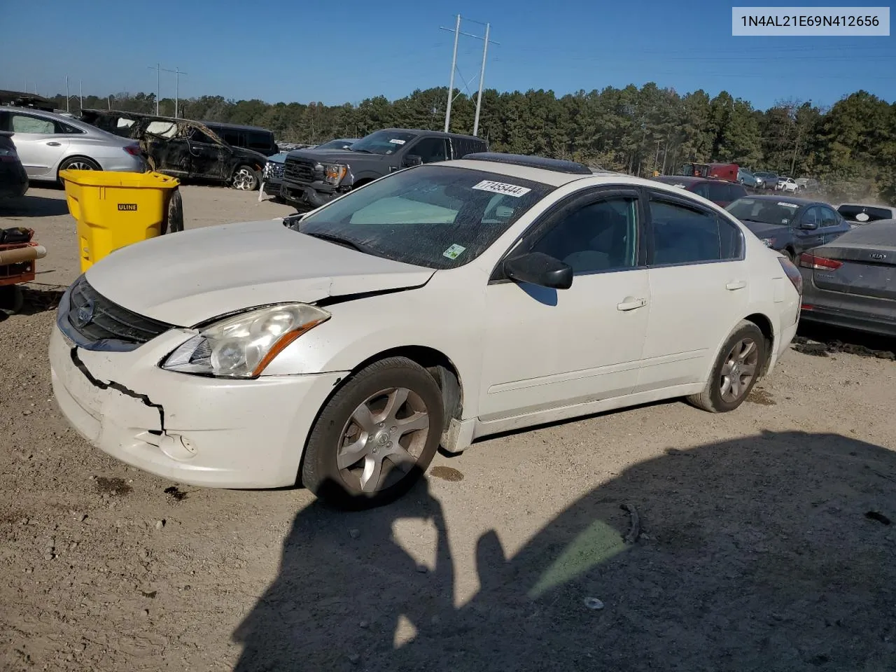 2009 Nissan Altima 2.5 VIN: 1N4AL21E69N412656 Lot: 77455444