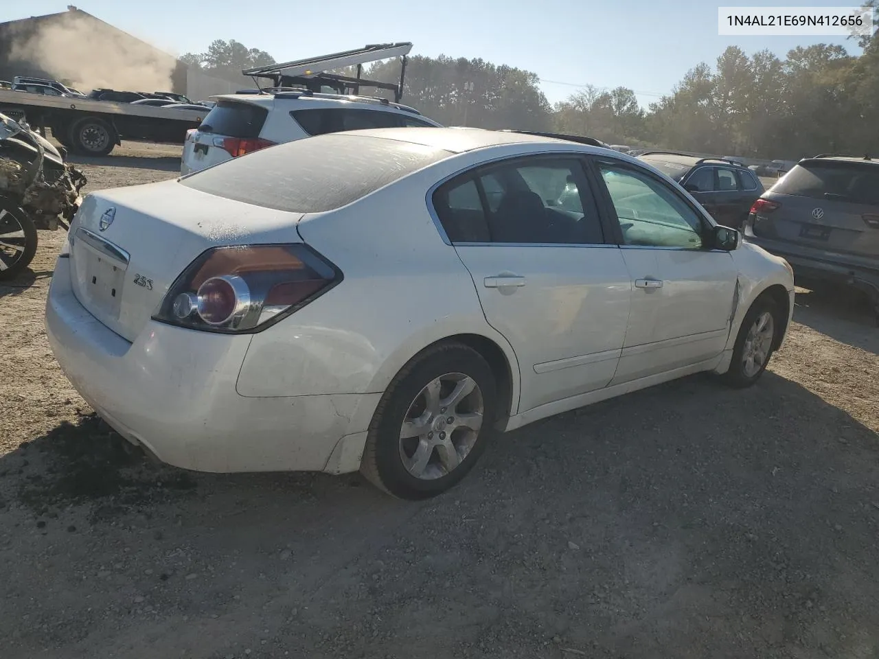 2009 Nissan Altima 2.5 VIN: 1N4AL21E69N412656 Lot: 77455444