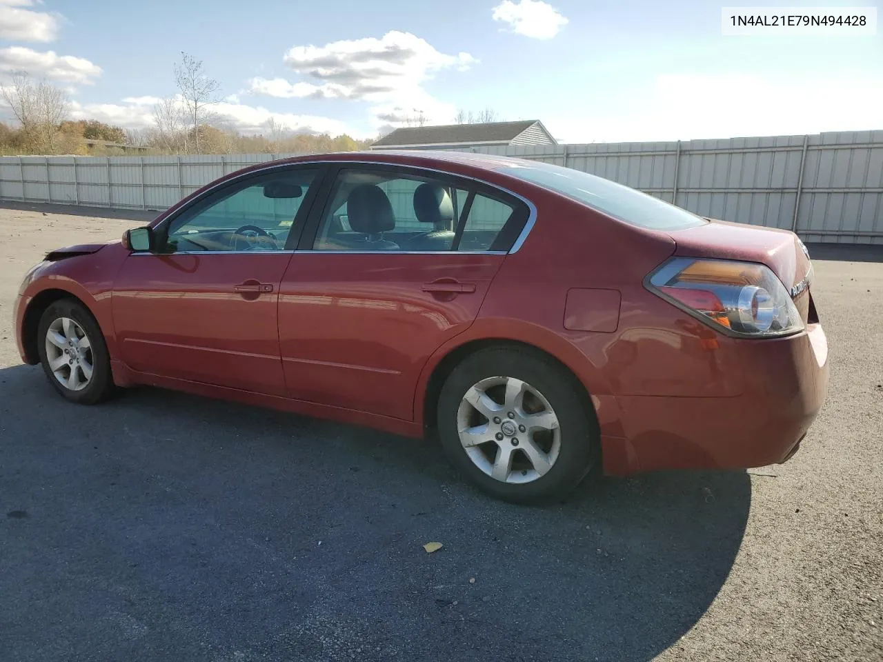 2009 Nissan Altima 2.5 VIN: 1N4AL21E79N494428 Lot: 78094334