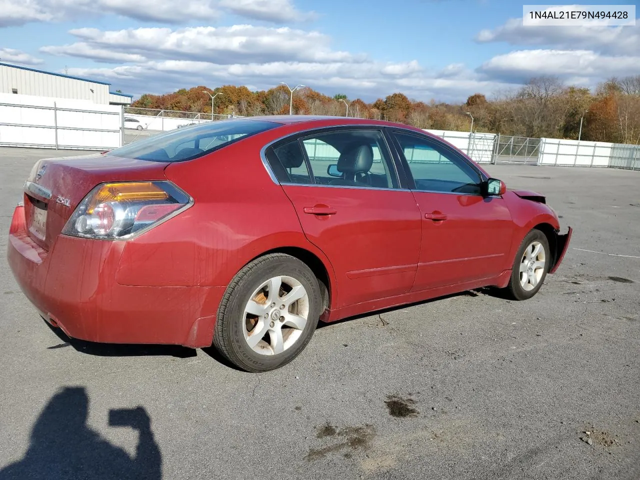 2009 Nissan Altima 2.5 VIN: 1N4AL21E79N494428 Lot: 78094334