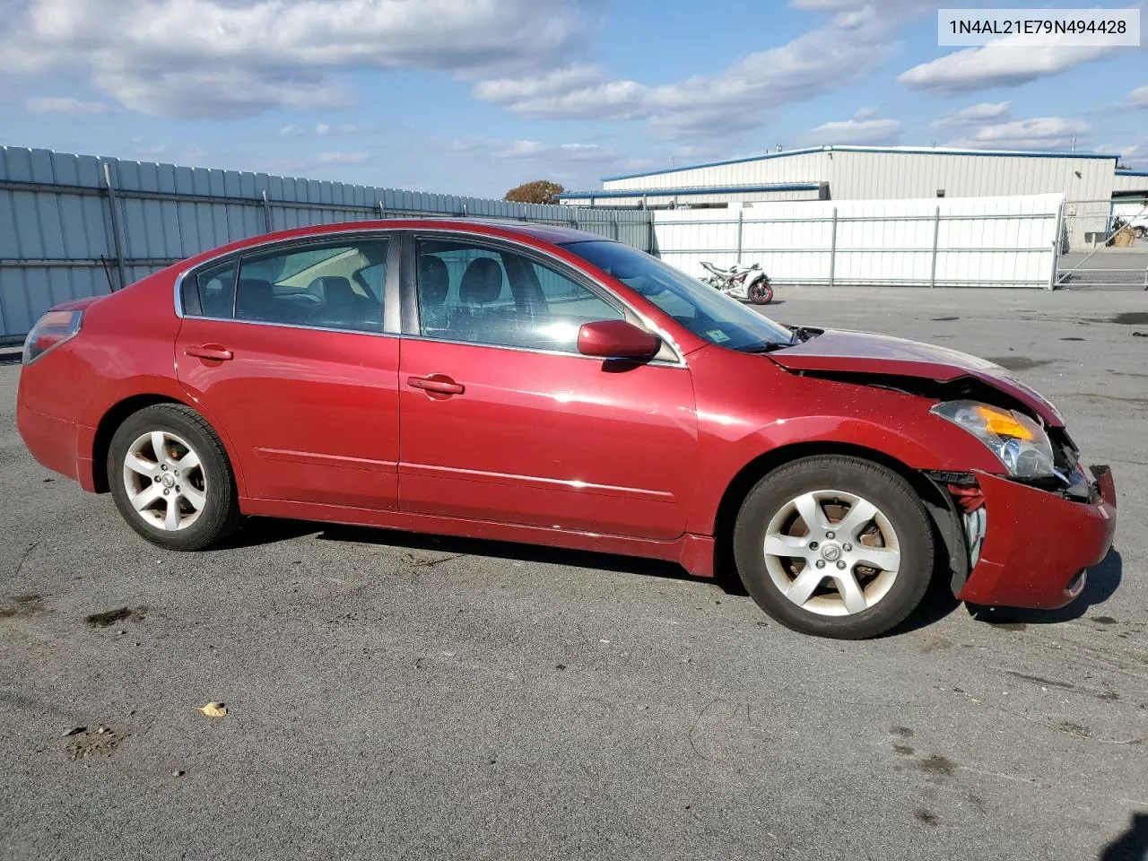 2009 Nissan Altima 2.5 VIN: 1N4AL21E79N494428 Lot: 78094334