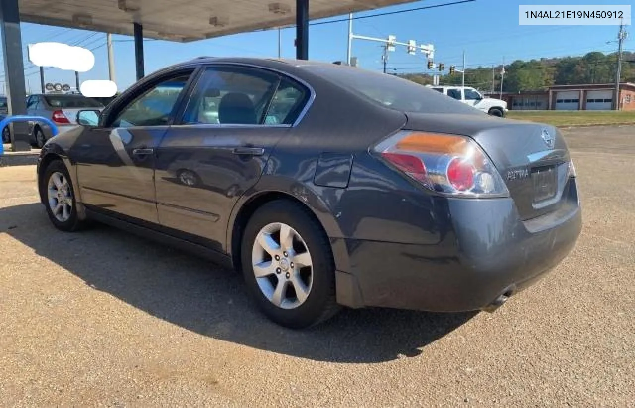 2009 Nissan Altima 2.5 VIN: 1N4AL21E19N450912 Lot: 78669084