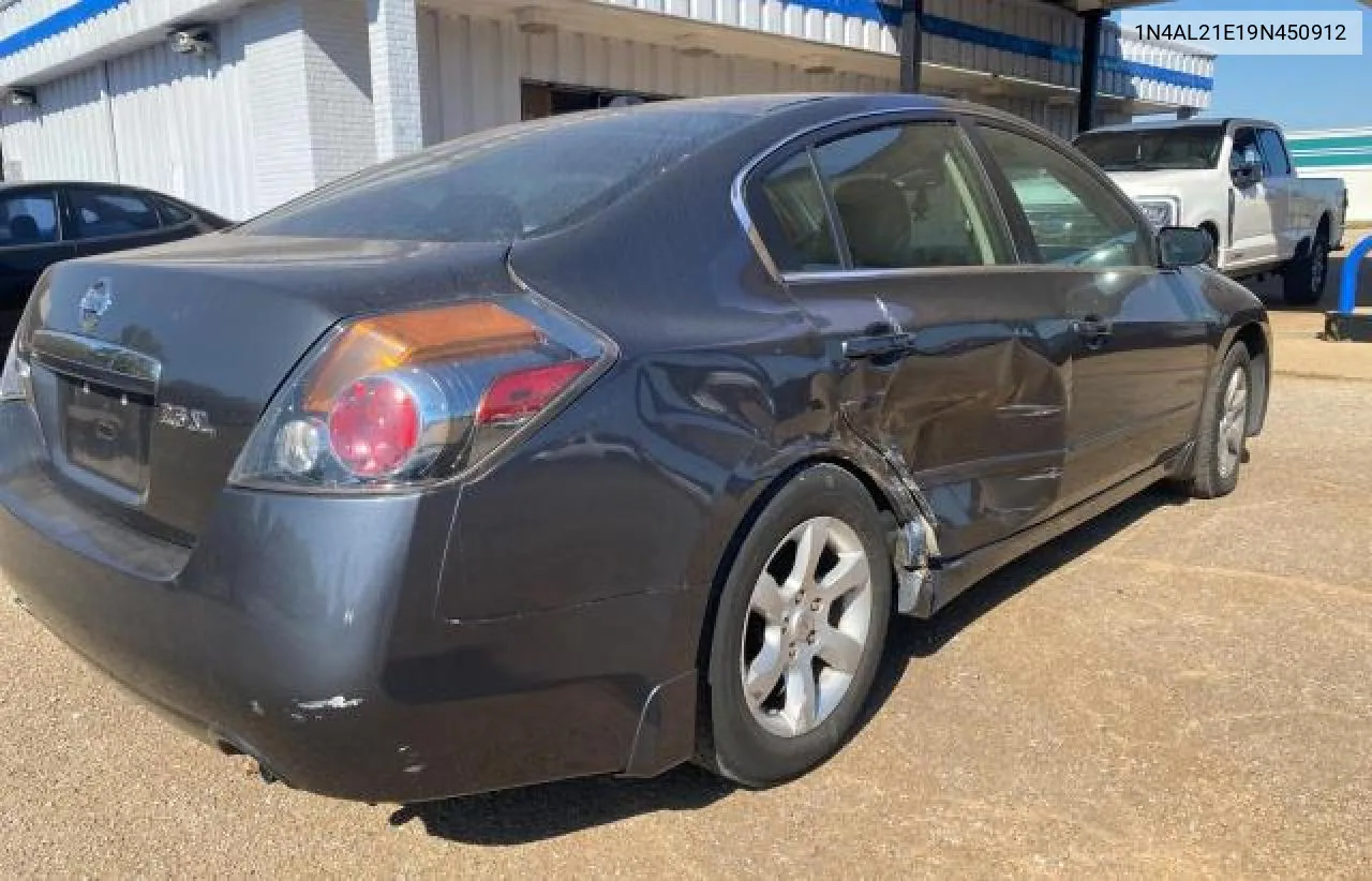 2009 Nissan Altima 2.5 VIN: 1N4AL21E19N450912 Lot: 78669084