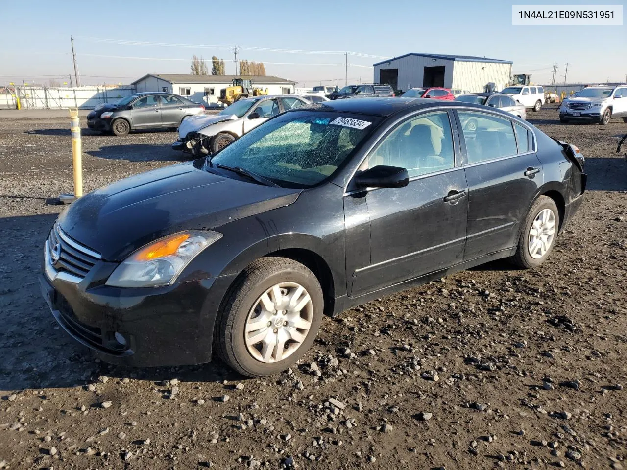 2009 Nissan Altima 2.5 VIN: 1N4AL21E09N531951 Lot: 79483334