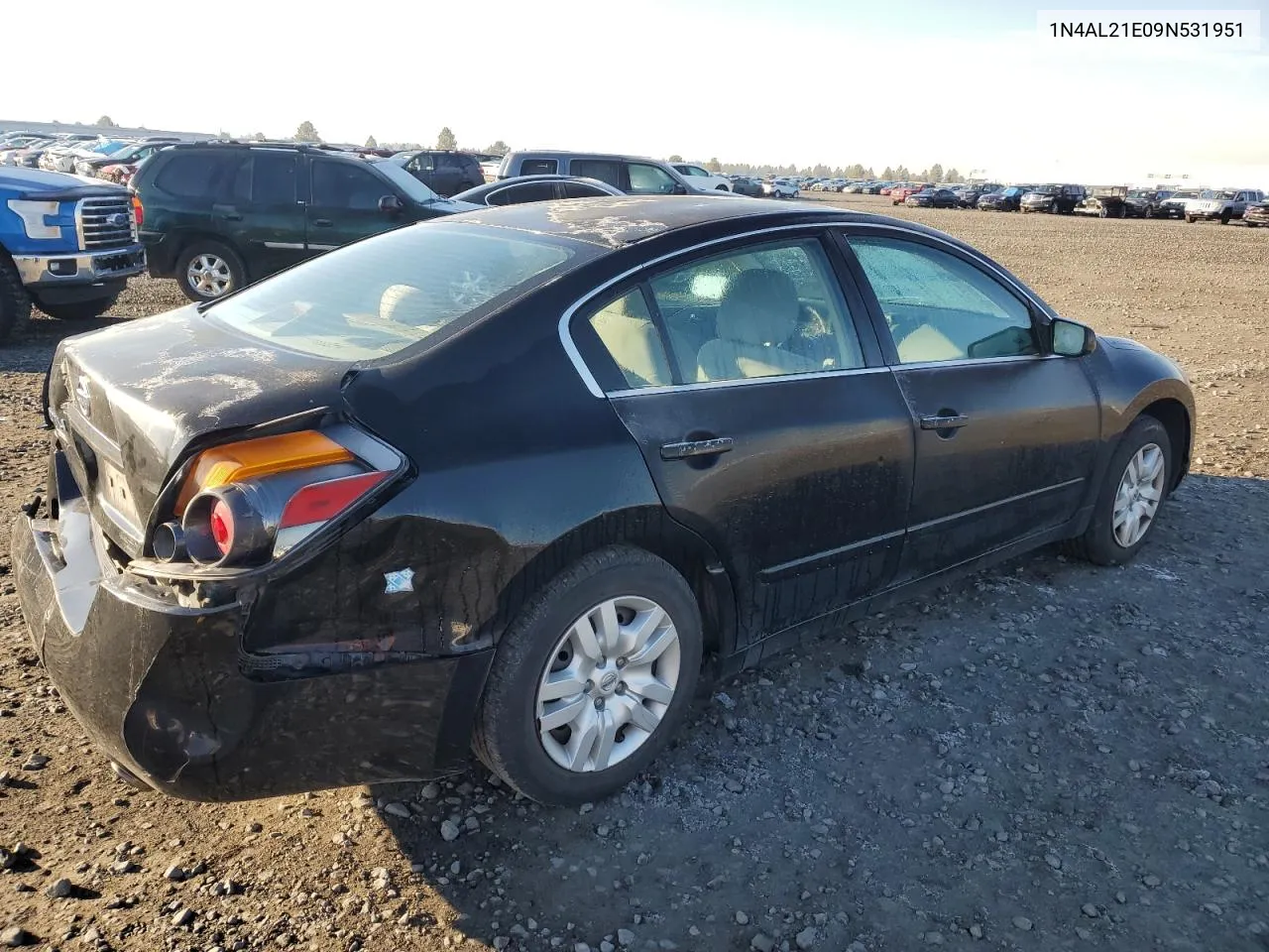 2009 Nissan Altima 2.5 VIN: 1N4AL21E09N531951 Lot: 79483334