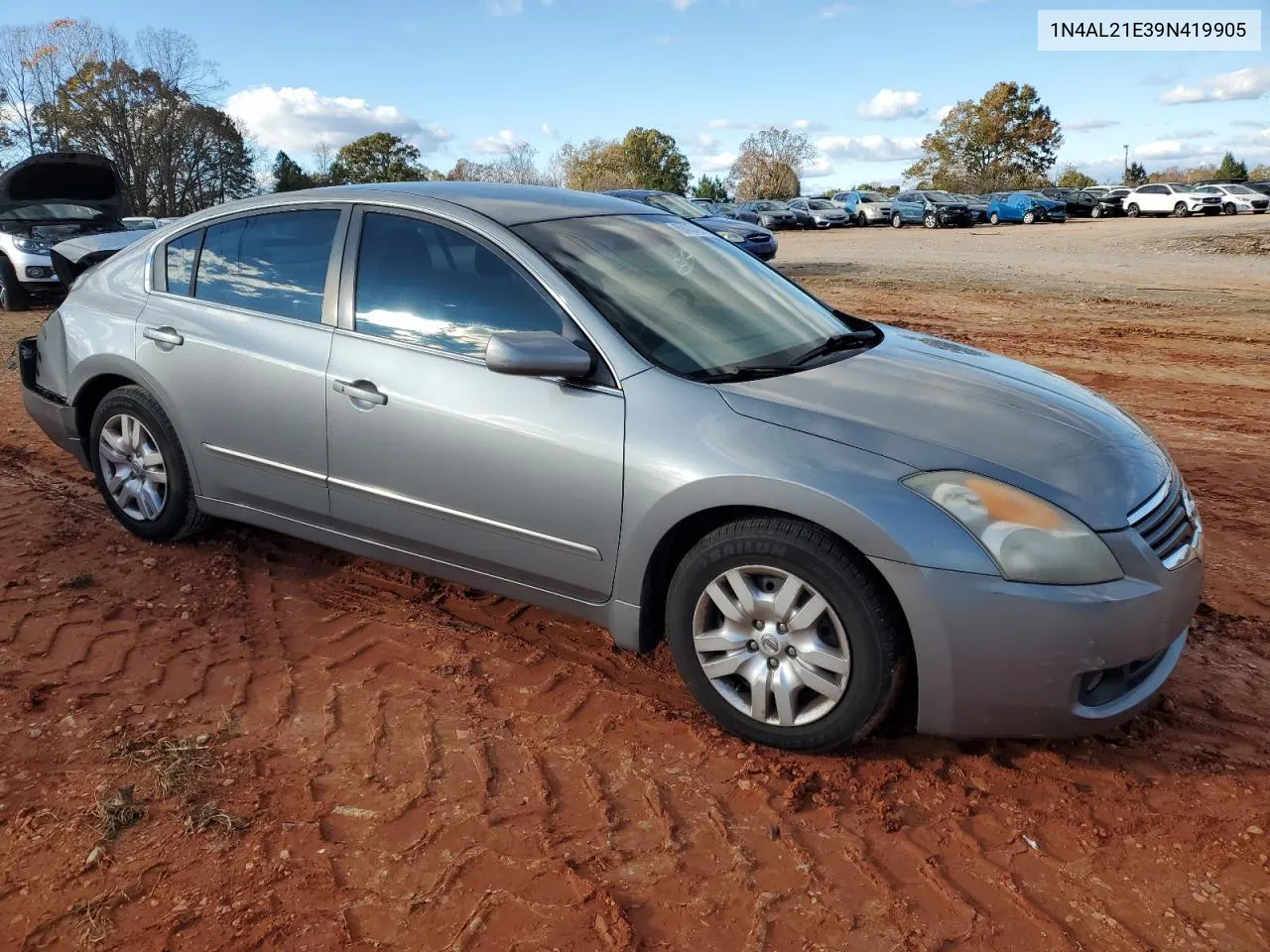 2009 Nissan Altima 2.5 VIN: 1N4AL21E39N419905 Lot: 80470424