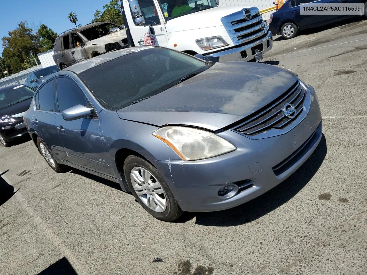 2010 Nissan Altima Hybrid VIN: 1N4CL2AP5AC116599 Lot: 60741114