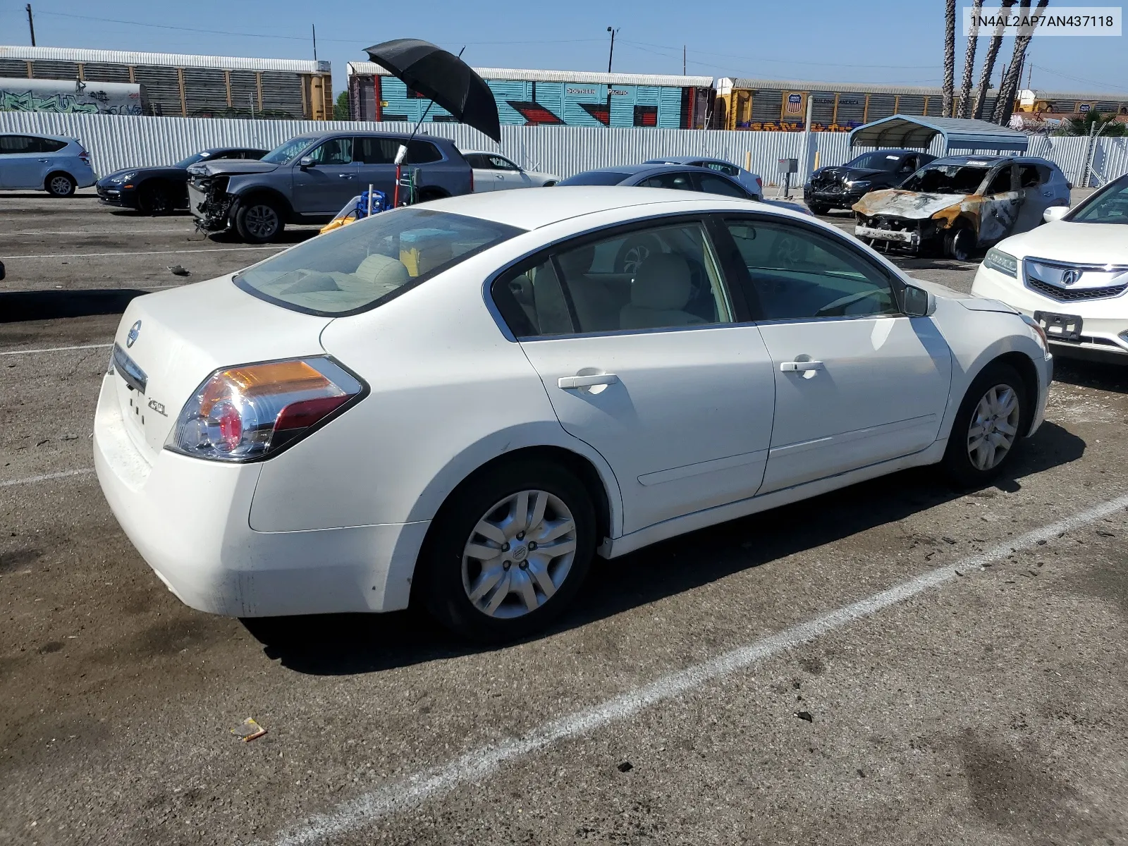 2010 Nissan Altima Base VIN: 1N4AL2AP7AN437118 Lot: 61163154