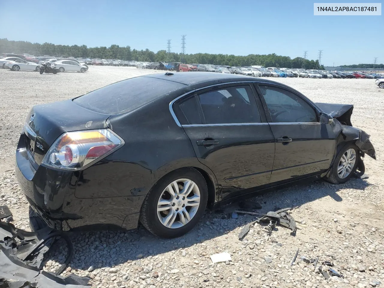 2010 Nissan Altima Base VIN: 1N4AL2AP8AC187481 Lot: 61210154