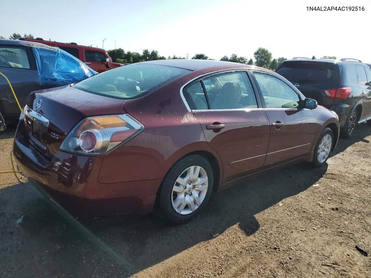 2010 Nissan Altima Base VIN: 1N4AL2AP4AC192516 Lot: 63522624