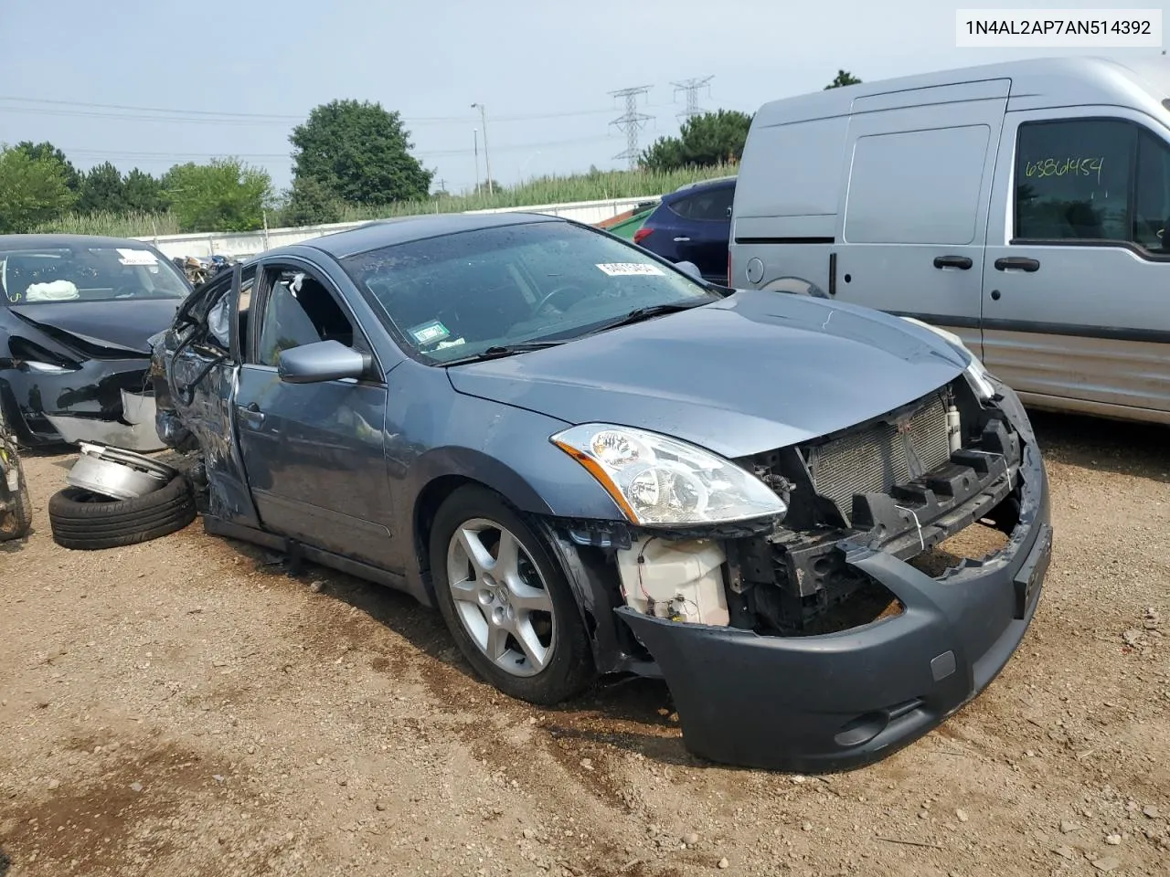 2010 Nissan Altima Base VIN: 1N4AL2AP7AN514392 Lot: 64015454