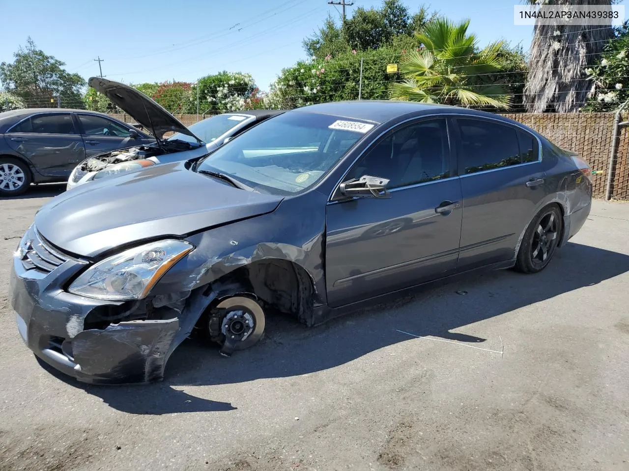 2010 Nissan Altima Base VIN: 1N4AL2AP3AN439383 Lot: 64608554