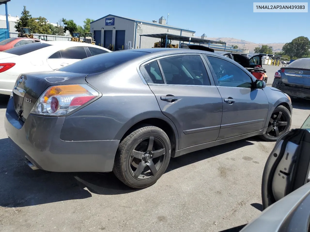 2010 Nissan Altima Base VIN: 1N4AL2AP3AN439383 Lot: 64608554