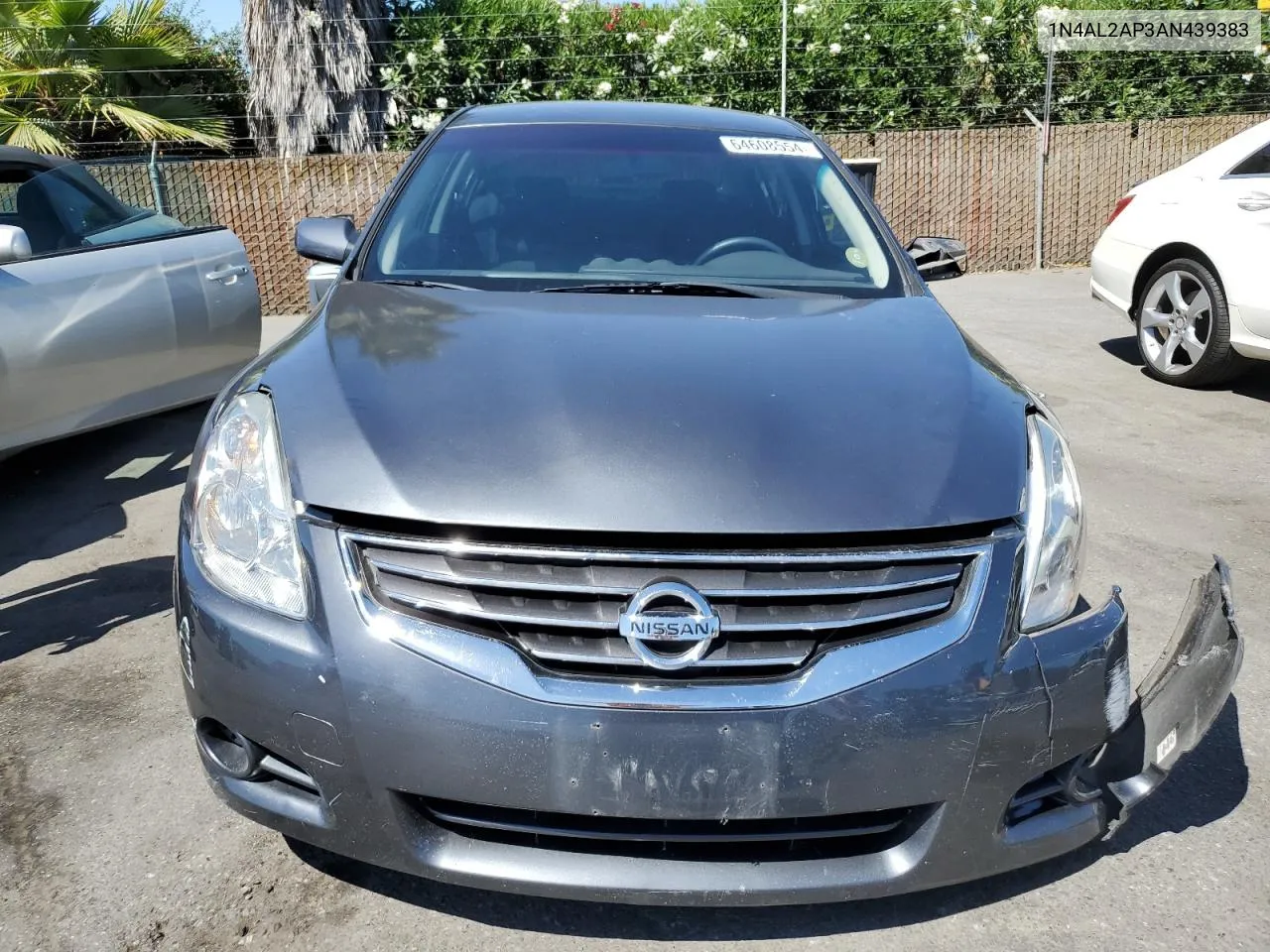 2010 Nissan Altima Base VIN: 1N4AL2AP3AN439383 Lot: 64608554