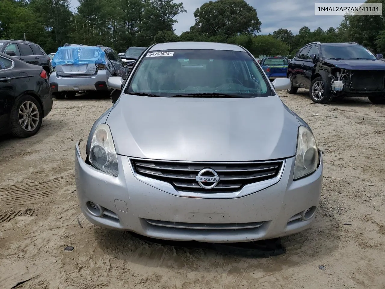 2010 Nissan Altima Base VIN: 1N4AL2AP7AN441184 Lot: 64753624