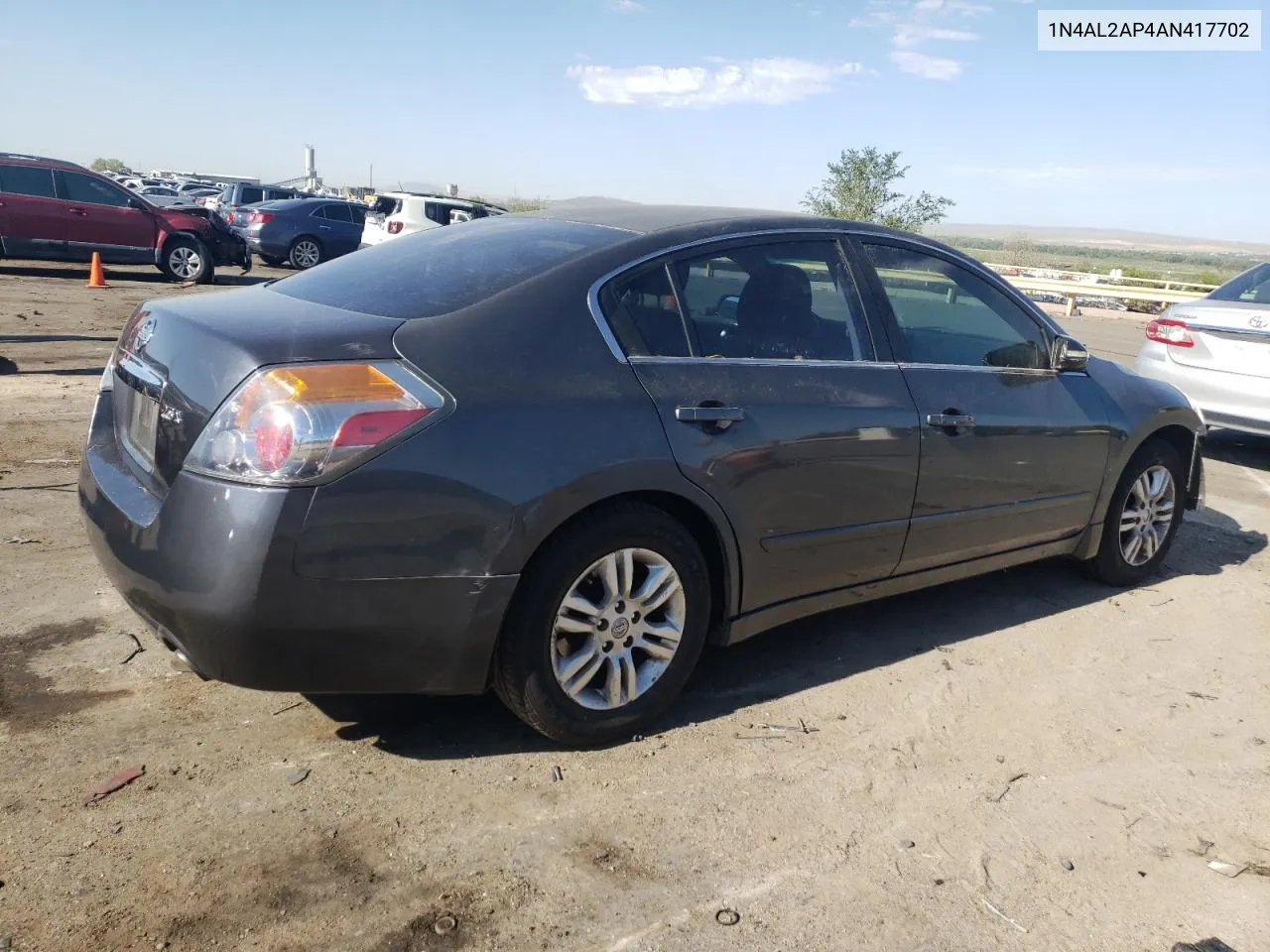 2010 Nissan Altima Base VIN: 1N4AL2AP4AN417702 Lot: 65294664