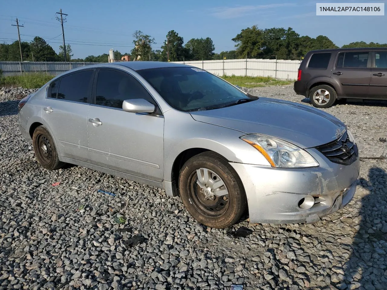 2010 Nissan Altima Base VIN: 1N4AL2AP7AC148106 Lot: 65943964