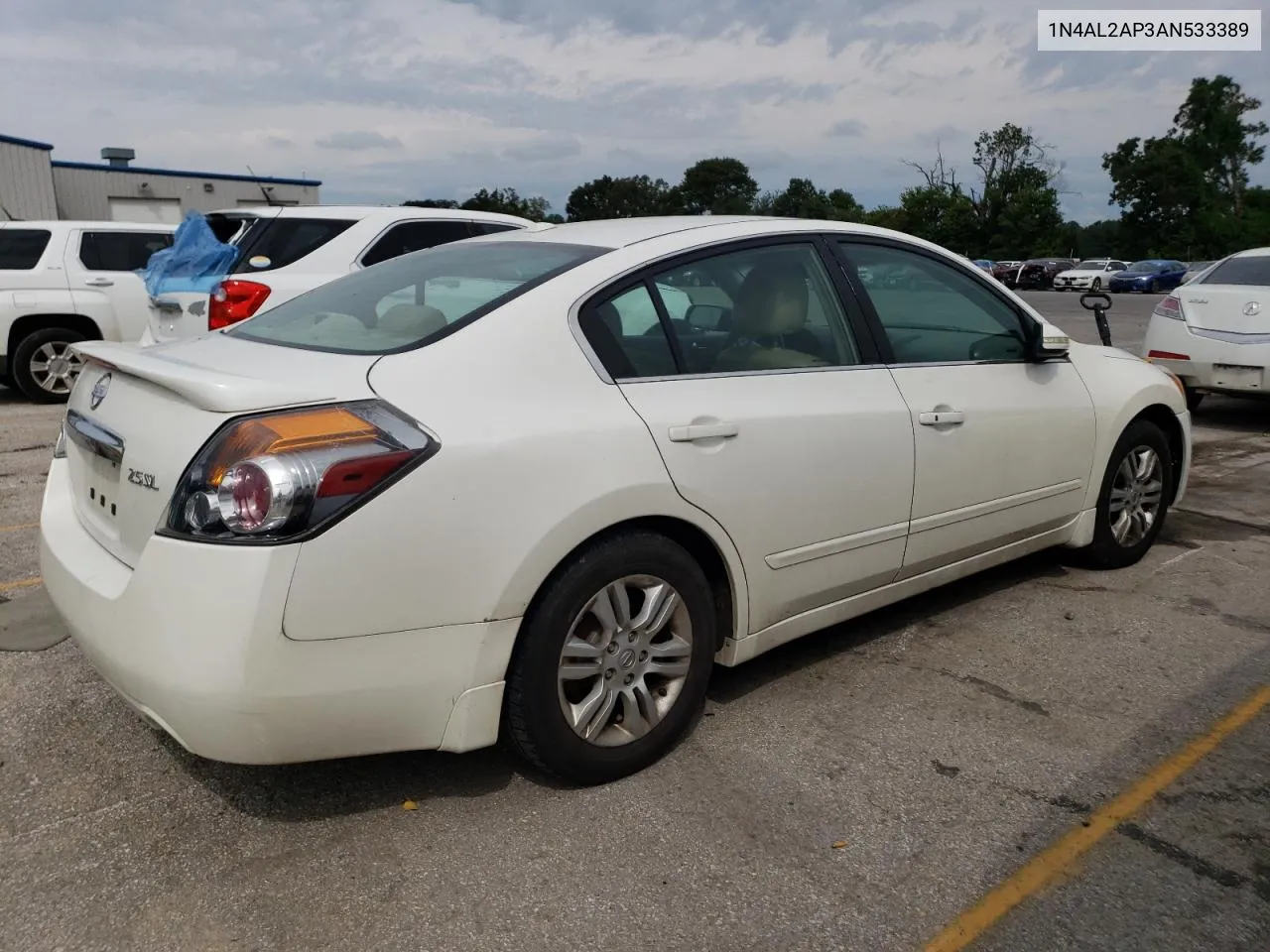 2010 Nissan Altima Base VIN: 1N4AL2AP3AN533389 Lot: 66509774