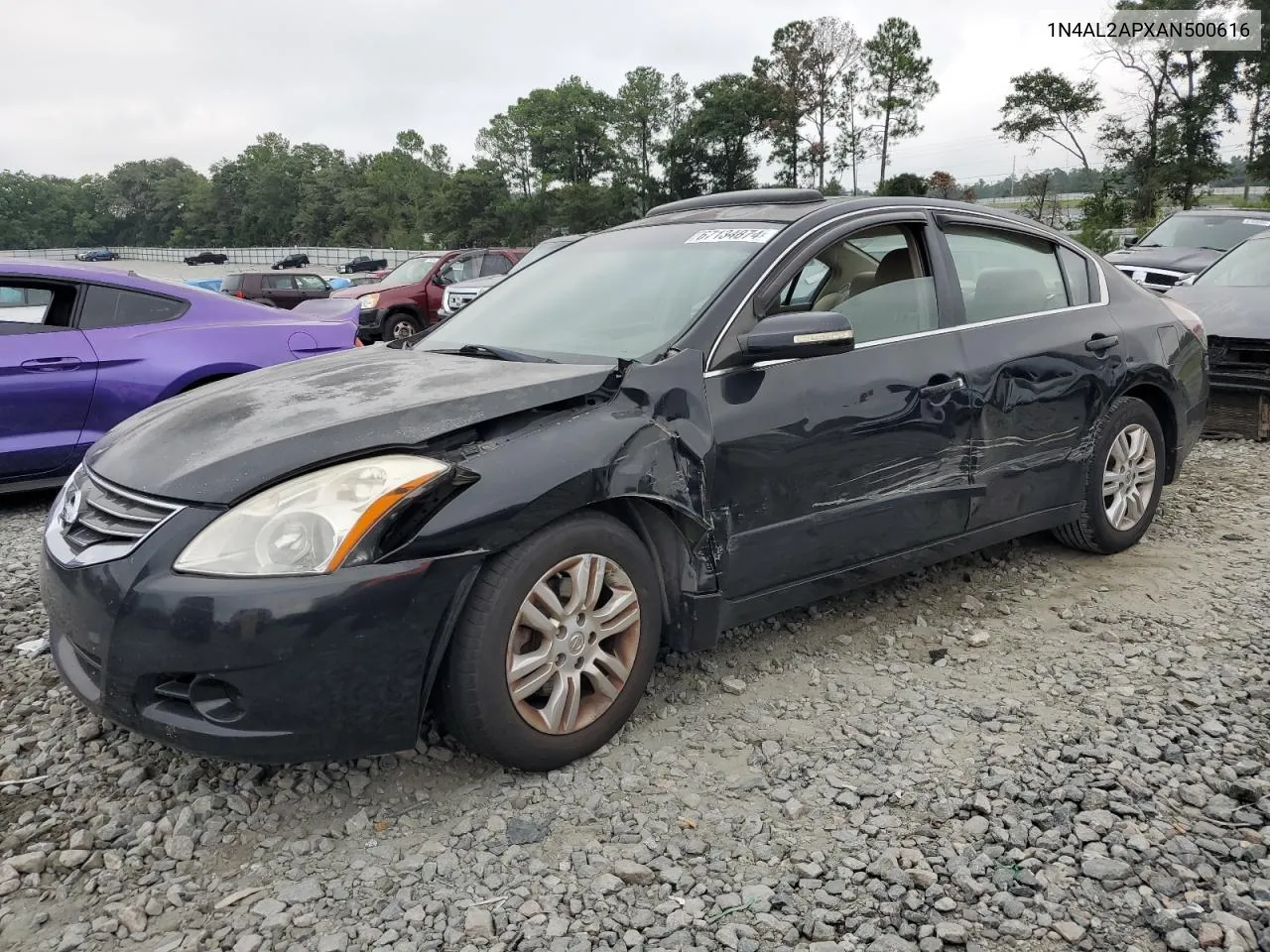 2010 Nissan Altima Base VIN: 1N4AL2APXAN500616 Lot: 67134874