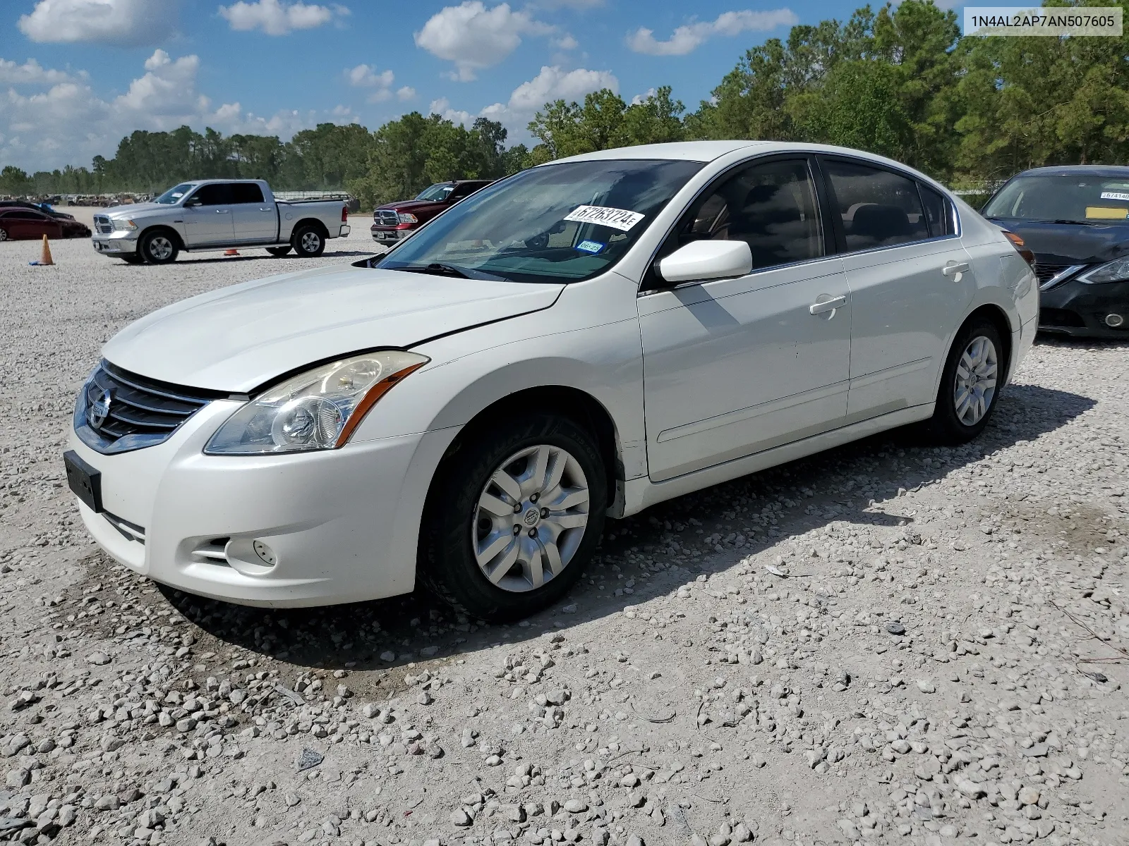 2010 Nissan Altima Base VIN: 1N4AL2AP7AN507605 Lot: 67263724