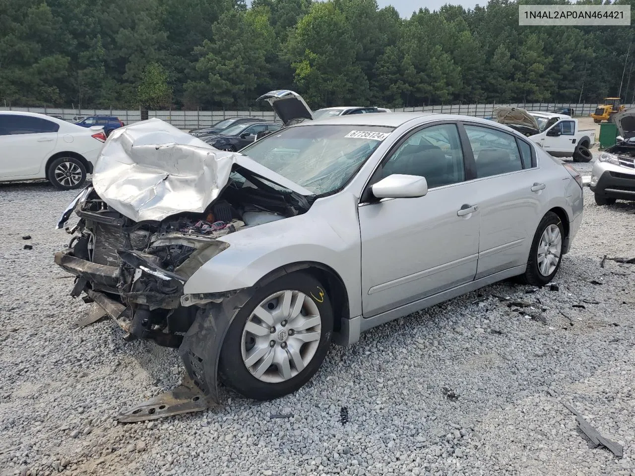 2010 Nissan Altima Base VIN: 1N4AL2AP0AN464421 Lot: 67735124