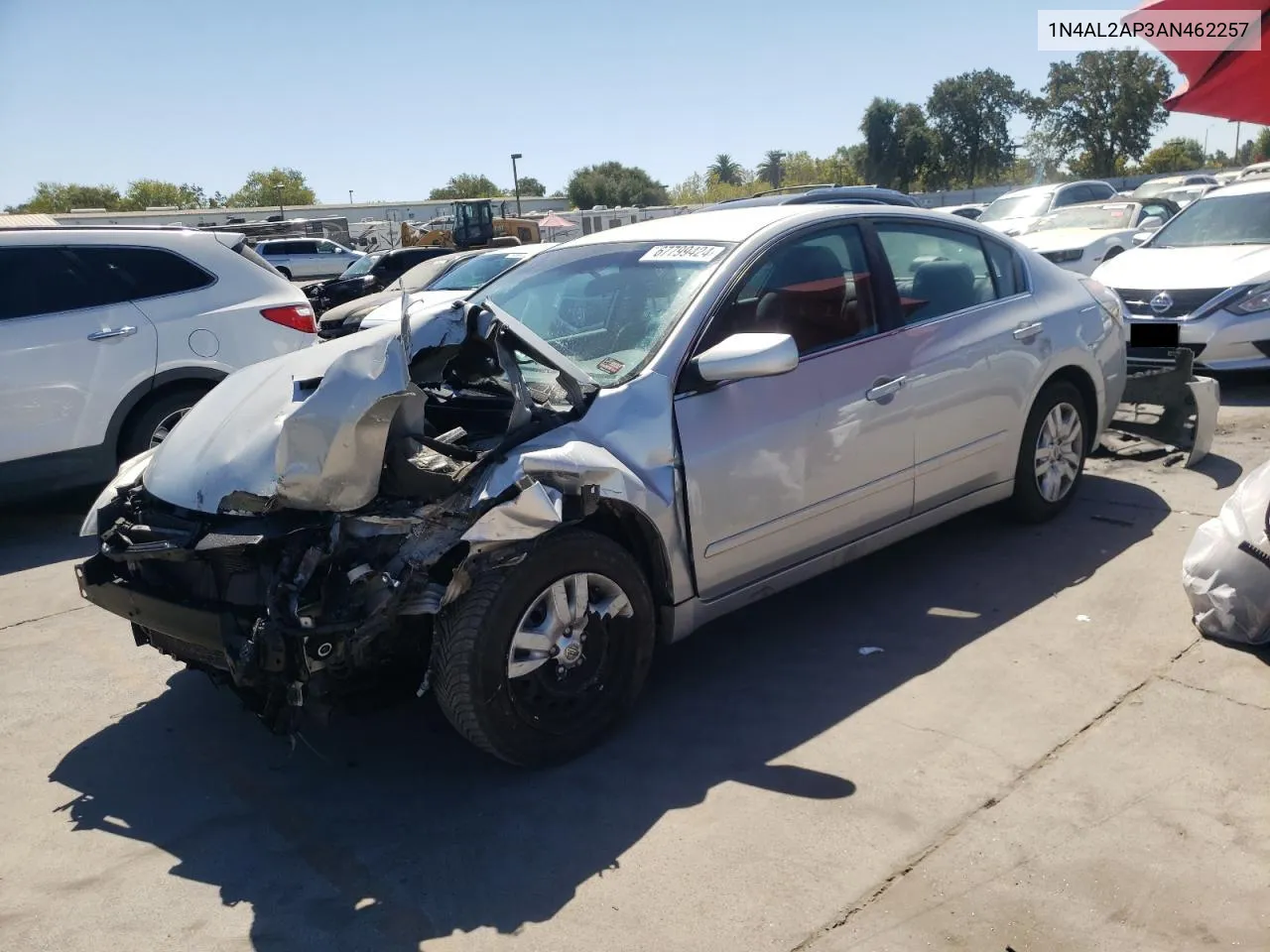 2010 Nissan Altima Base VIN: 1N4AL2AP3AN462257 Lot: 67799424