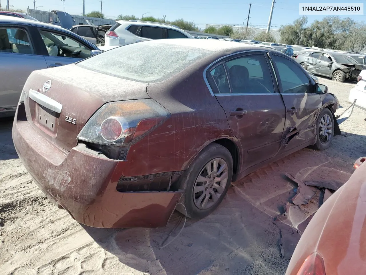 2010 Nissan Altima Base VIN: 1N4AL2AP7AN448510 Lot: 67983854