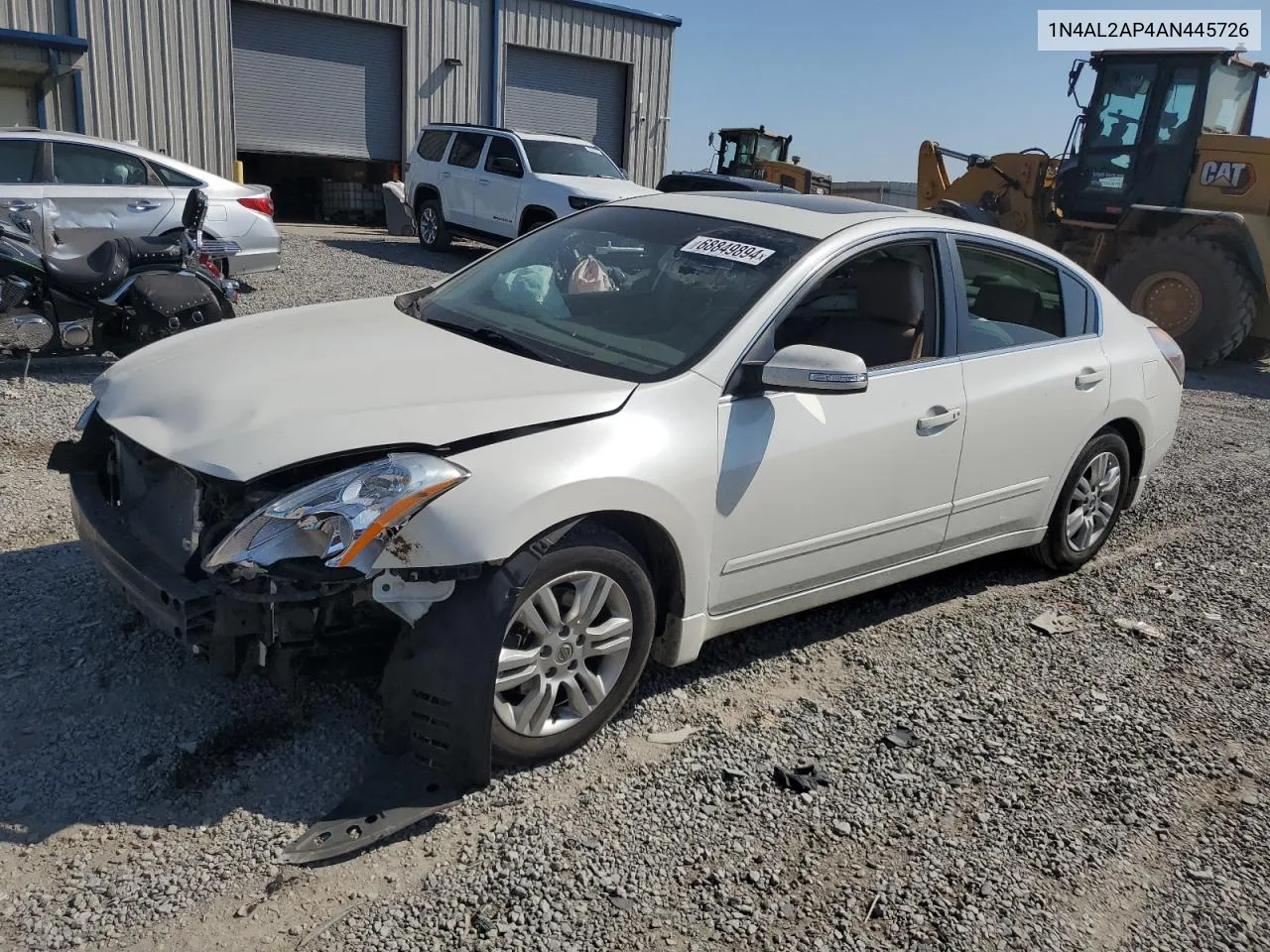 2010 Nissan Altima Base VIN: 1N4AL2AP4AN445726 Lot: 68849894