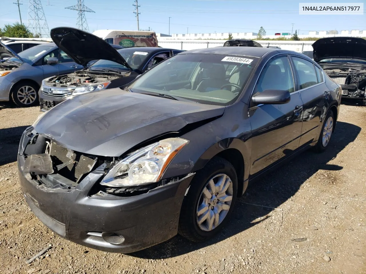 2010 Nissan Altima Base VIN: 1N4AL2AP6AN517977 Lot: 69393644