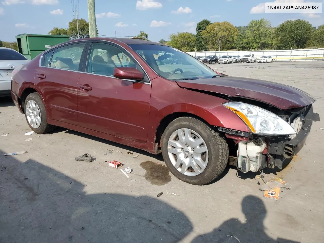 2010 Nissan Altima Base VIN: 1N4AL2AP9AN425987 Lot: 69492074