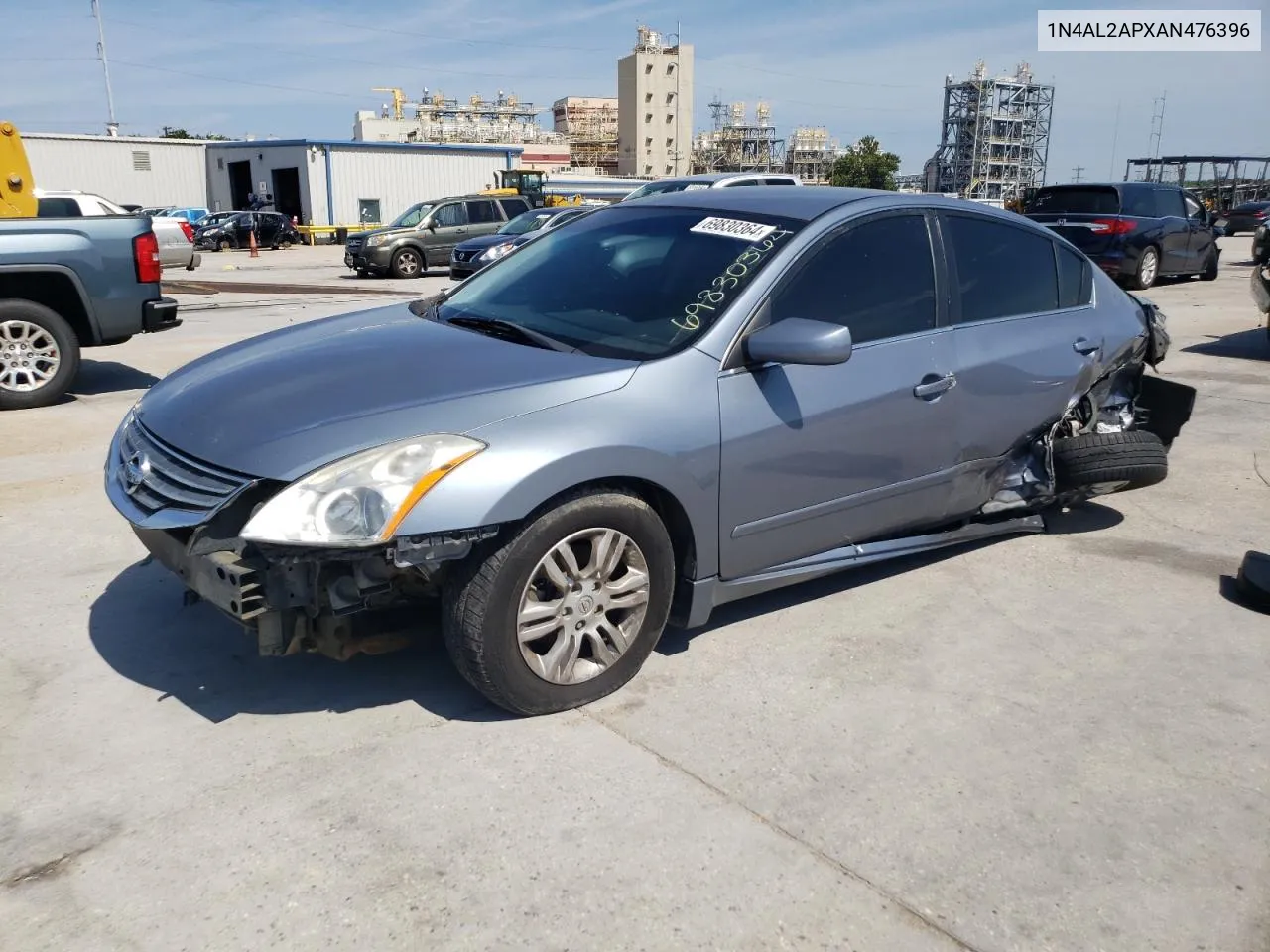 2010 Nissan Altima Base VIN: 1N4AL2APXAN476396 Lot: 69830364