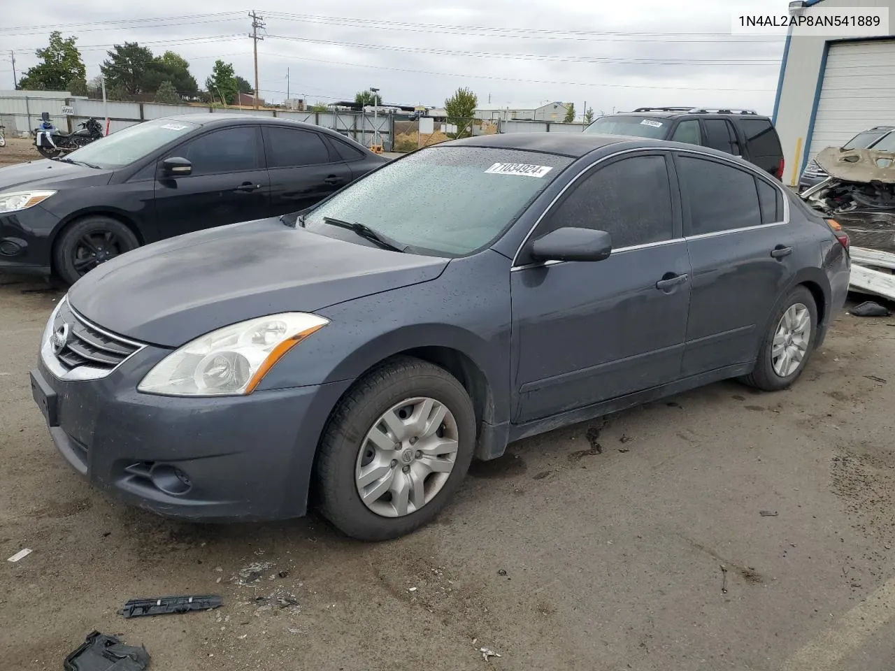 2010 Nissan Altima Base VIN: 1N4AL2AP8AN541889 Lot: 71034924