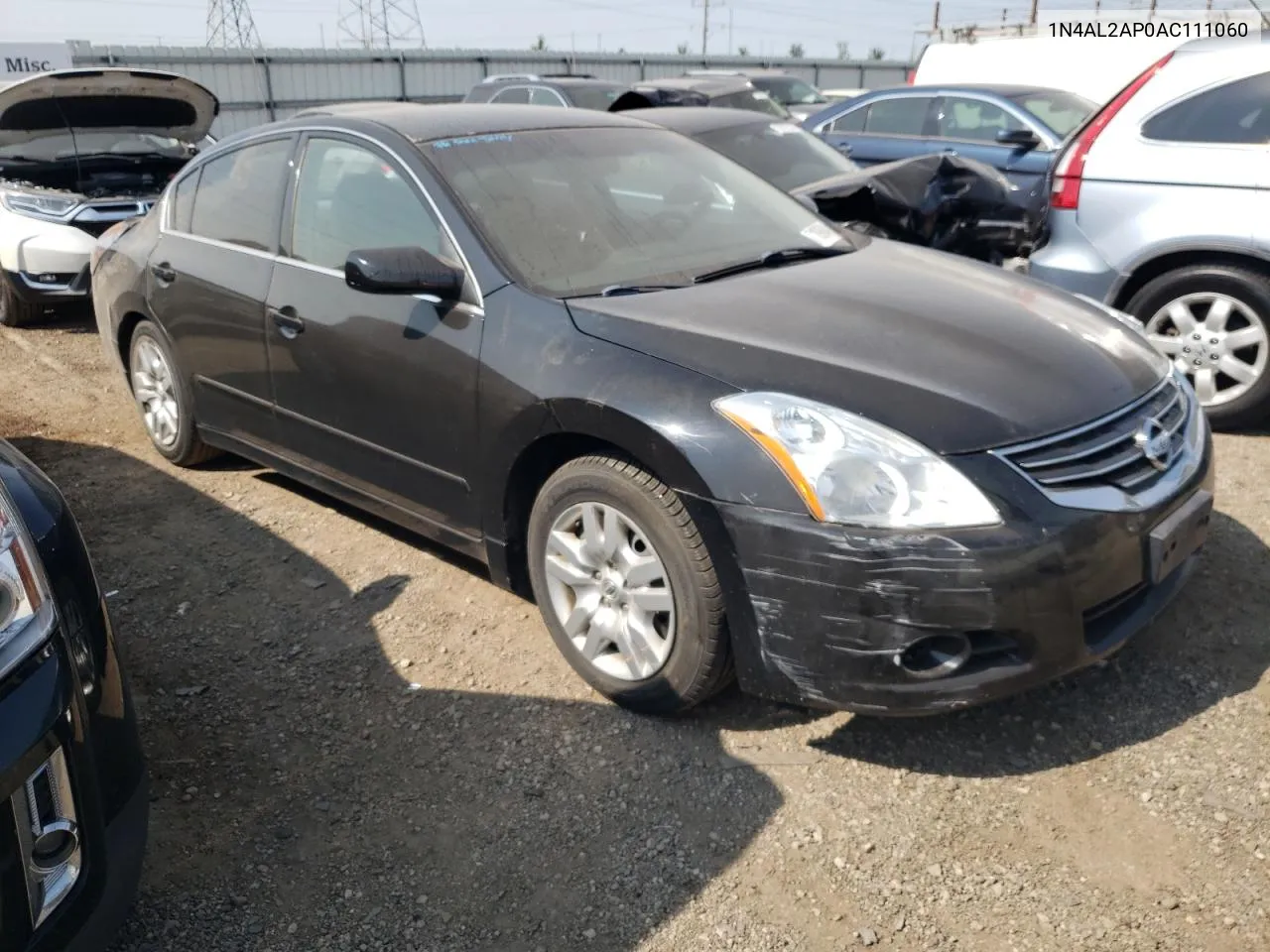 2010 Nissan Altima Base VIN: 1N4AL2AP0AC111060 Lot: 71096944