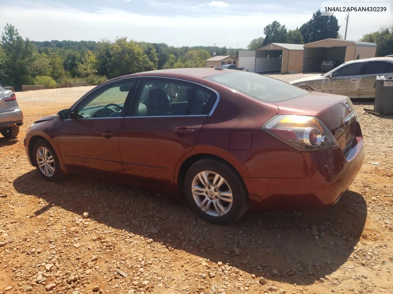 2010 Nissan Altima Base VIN: 1N4AL2AP6AN430239 Lot: 71232114