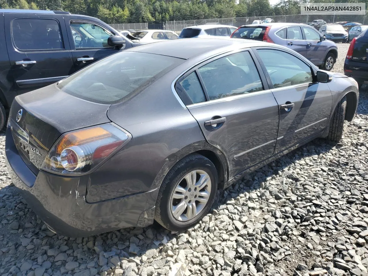 2010 Nissan Altima Base VIN: 1N4AL2AP3AN442851 Lot: 71448804