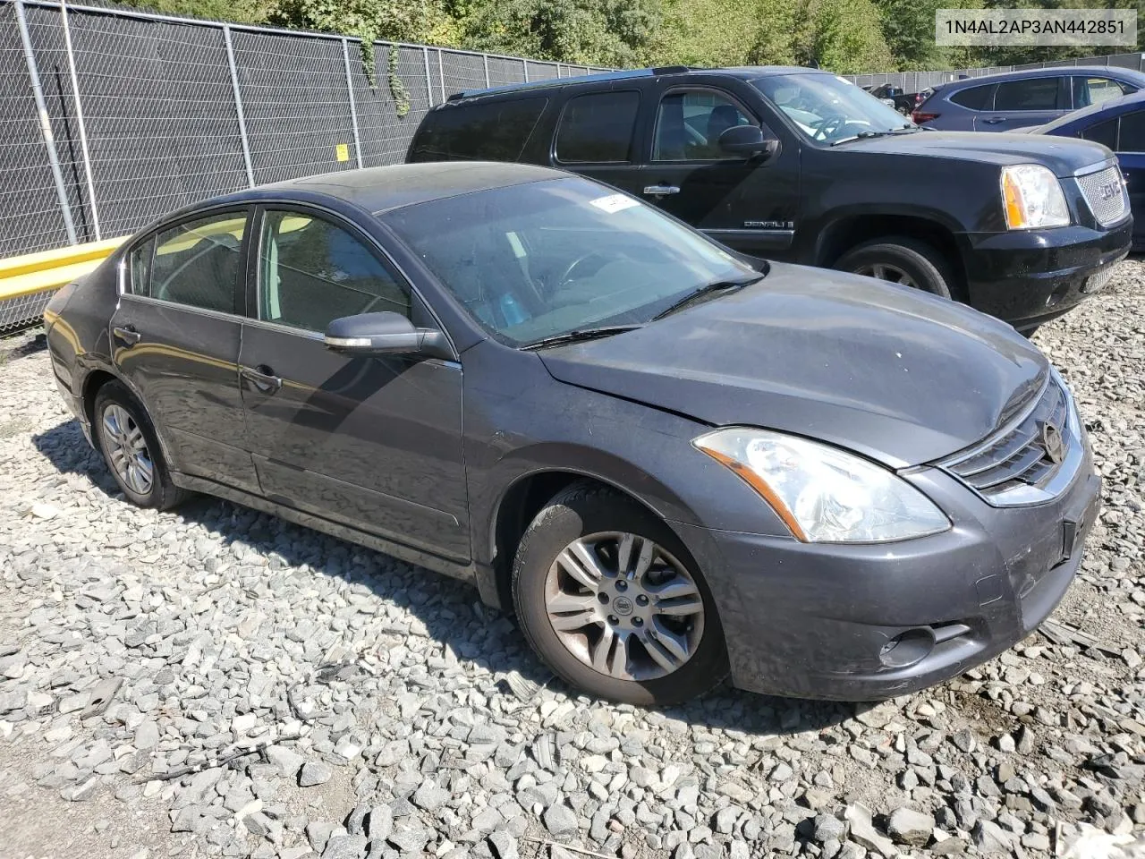 2010 Nissan Altima Base VIN: 1N4AL2AP3AN442851 Lot: 71448804