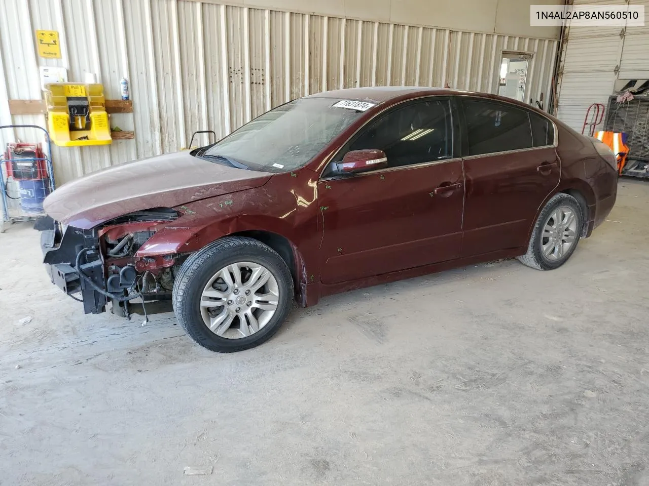 2010 Nissan Altima Base VIN: 1N4AL2AP8AN560510 Lot: 71631874