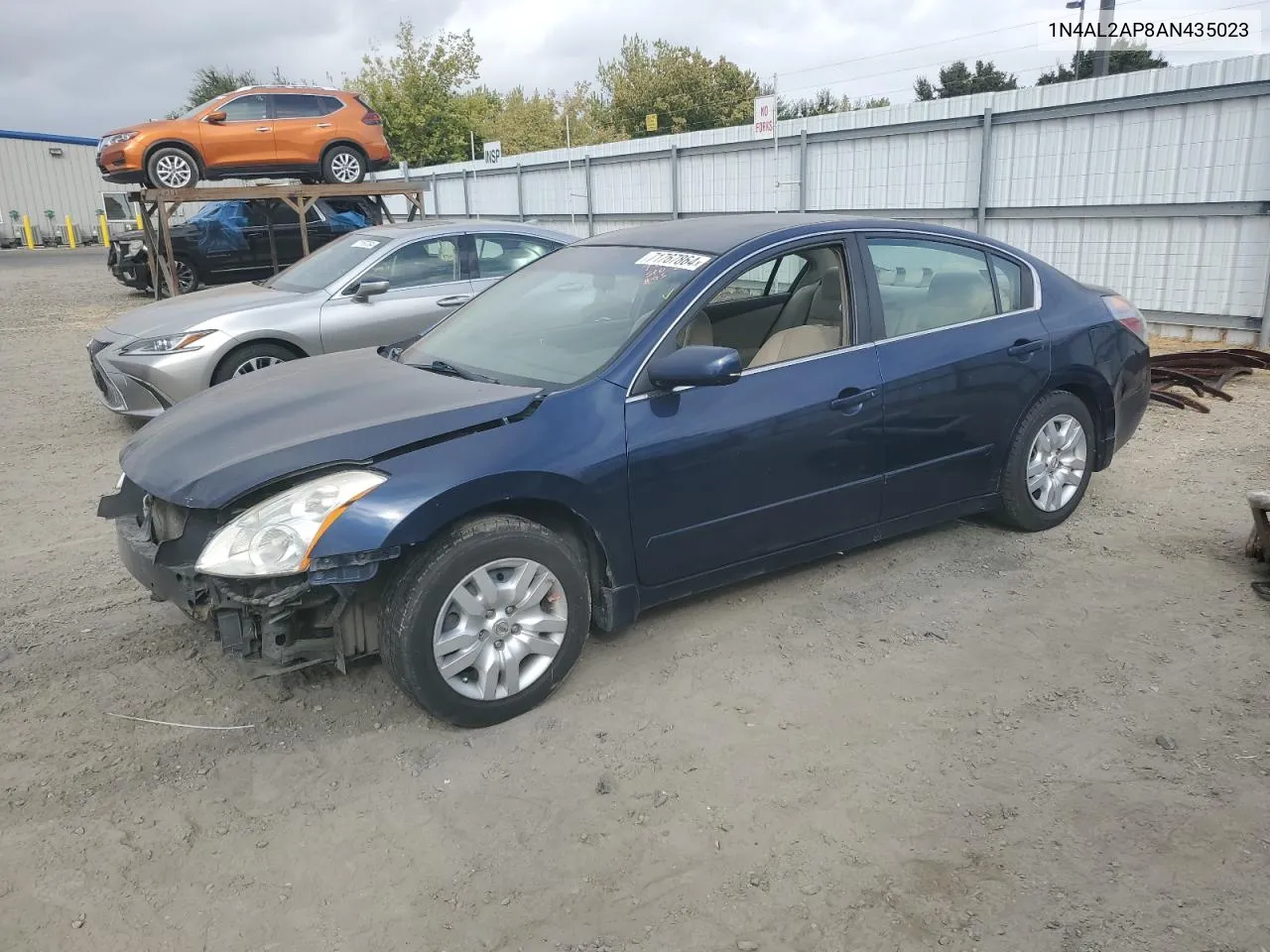 2010 Nissan Altima Base VIN: 1N4AL2AP8AN435023 Lot: 71767864