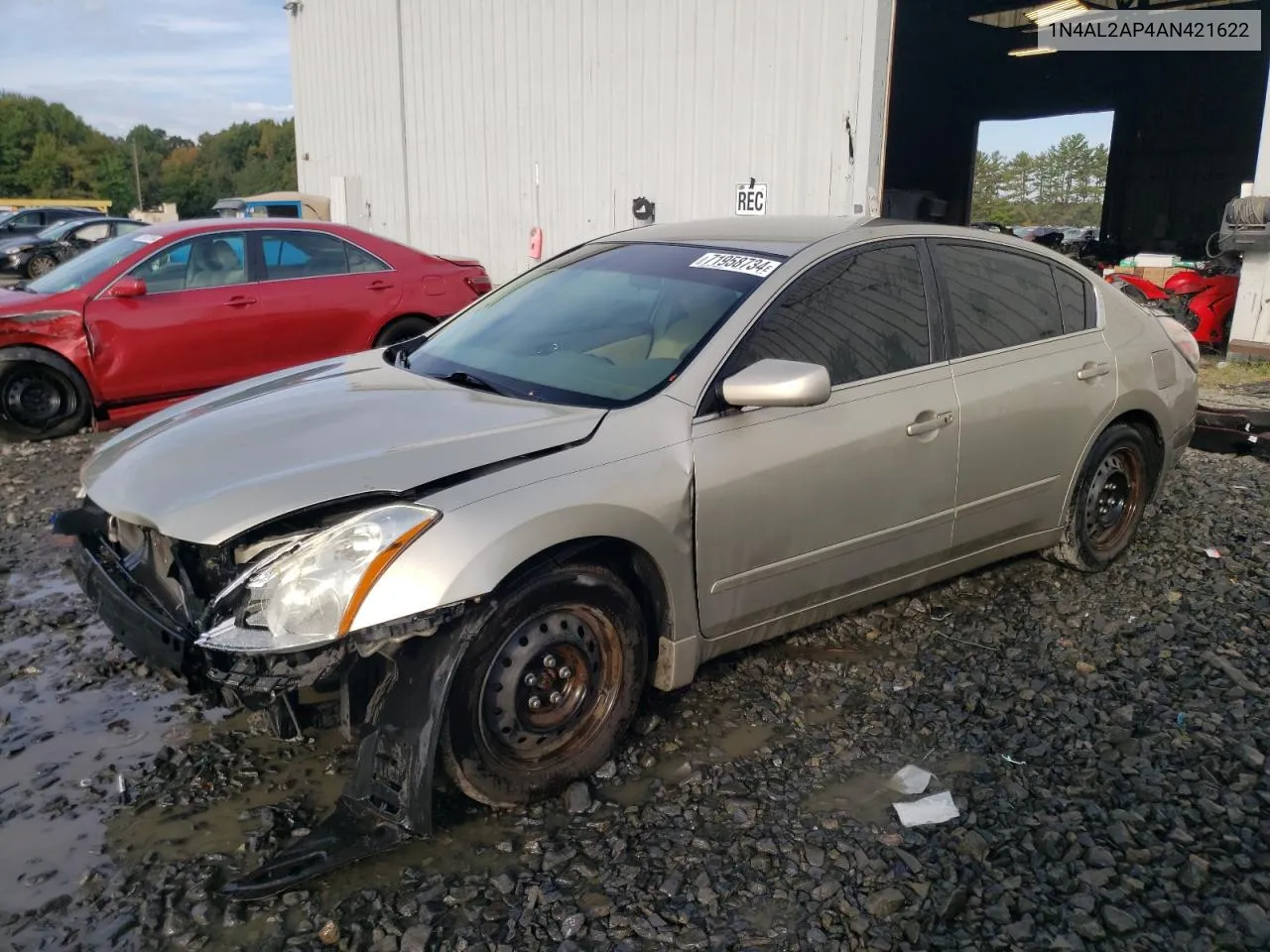 2010 Nissan Altima Base VIN: 1N4AL2AP4AN421622 Lot: 71958734