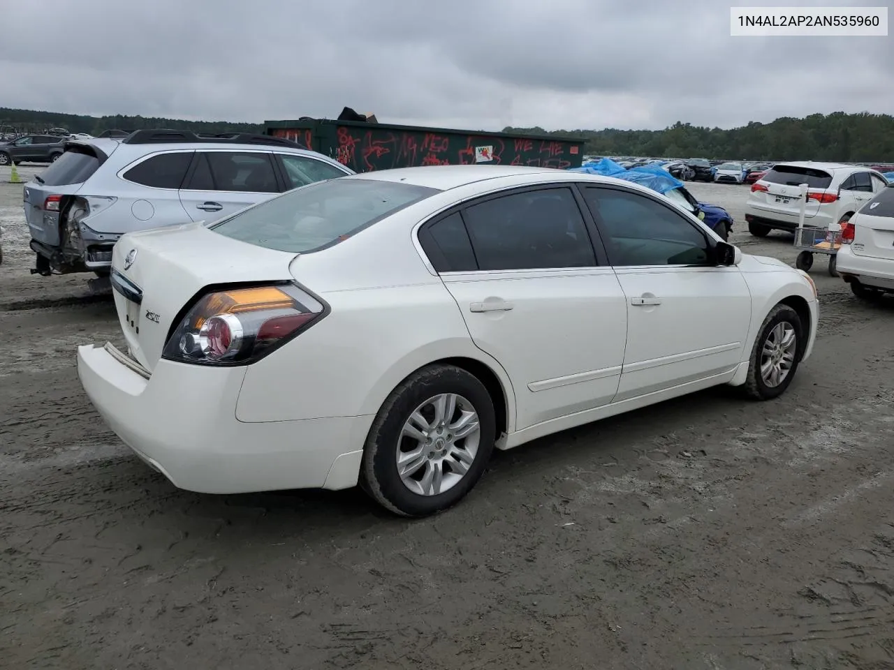 2010 Nissan Altima Base VIN: 1N4AL2AP2AN535960 Lot: 72182854