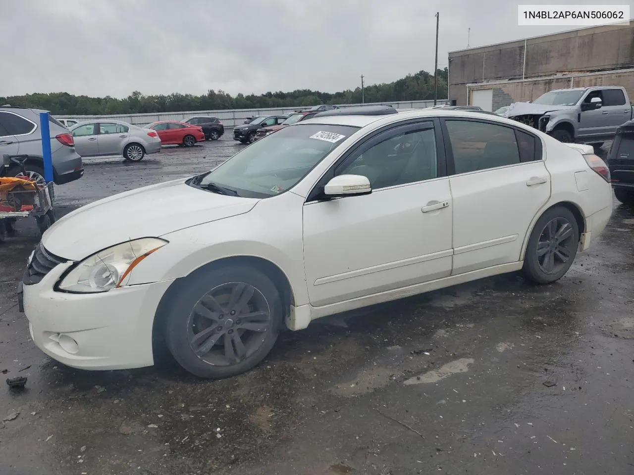 2010 Nissan Altima Sr VIN: 1N4BL2AP6AN506062 Lot: 72426634