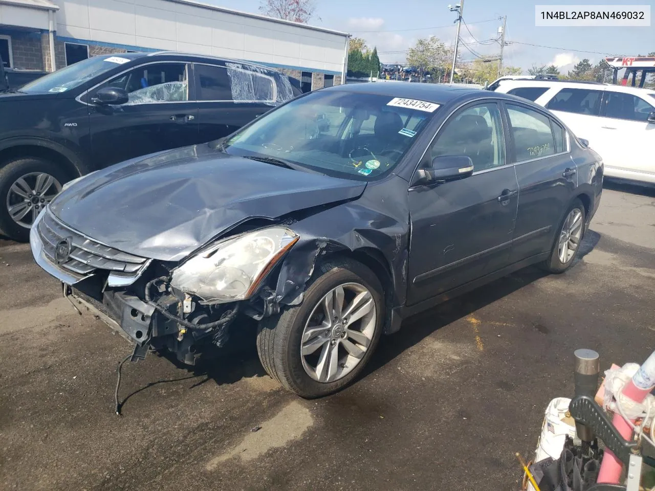 2010 Nissan Altima Sr VIN: 1N4BL2AP8AN469032 Lot: 72434754