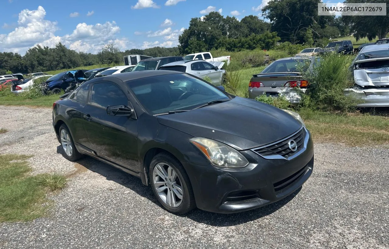 2010 Nissan Altima S VIN: 1N4AL2EP6AC172679 Lot: 72601174